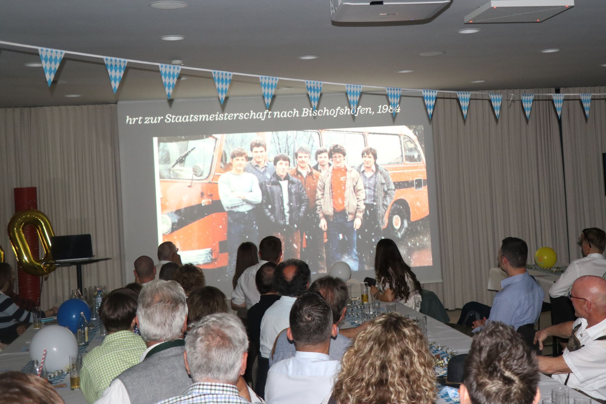 Beim Fest schwelgte man in Erinnerungen aus 60 Jahren Vereinsgeschichte. 