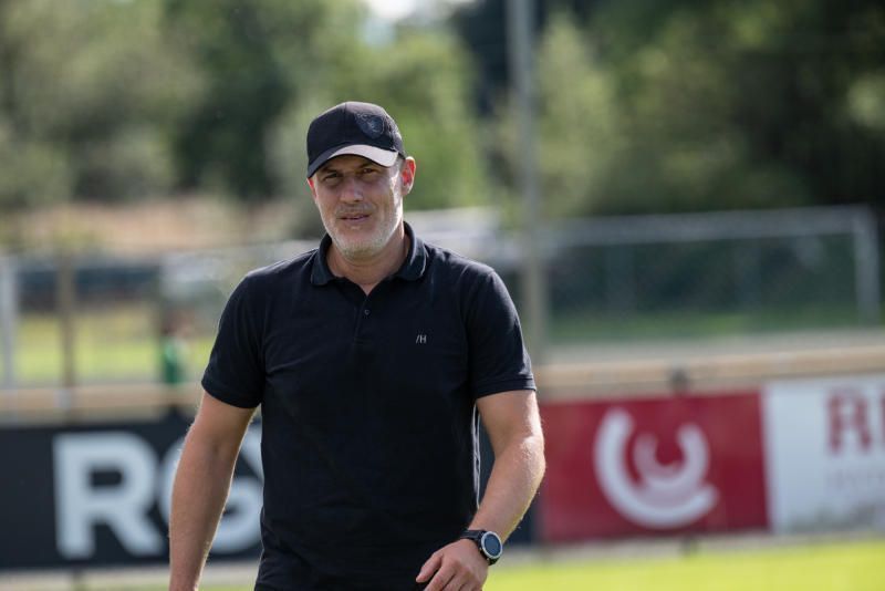 Lauterach Trainer Daniel Sereinig spricht von guten Phasen aber keiner Belohnung.SERRA