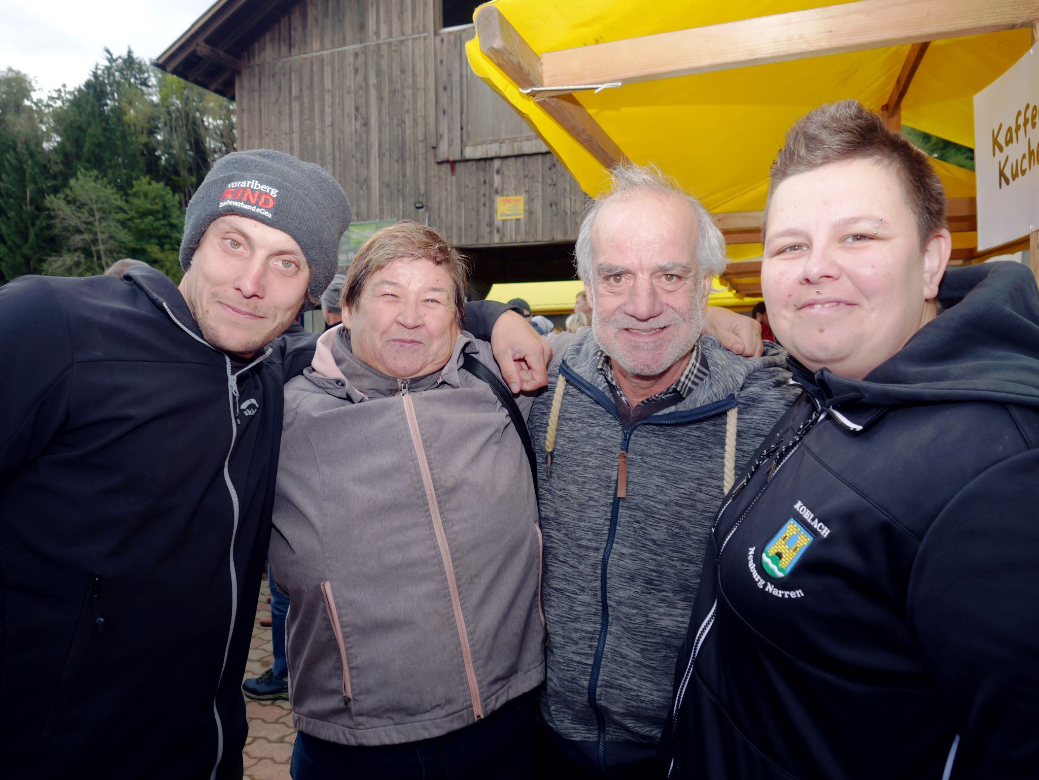 Samuel, Corinne, Ottmar und Sandra.