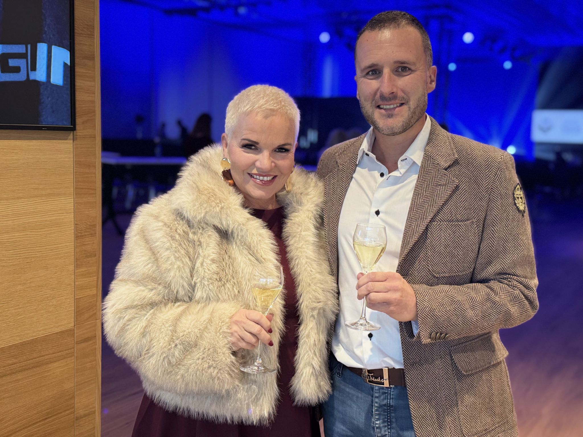 Petra Schockenhoff und Emanuel Stohler genossen den Abend.