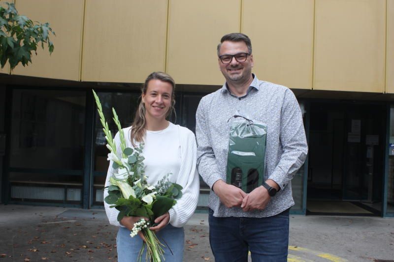 Kristina Walch und Christoph Hämmerle. 