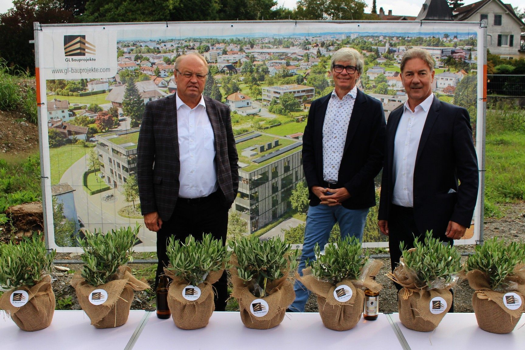 Auf „Grün“ wird beim „Wohnen im Klosterquartier“ großes Augenmerk gelegt – vom Garten bis hinauf auf das Dach.  