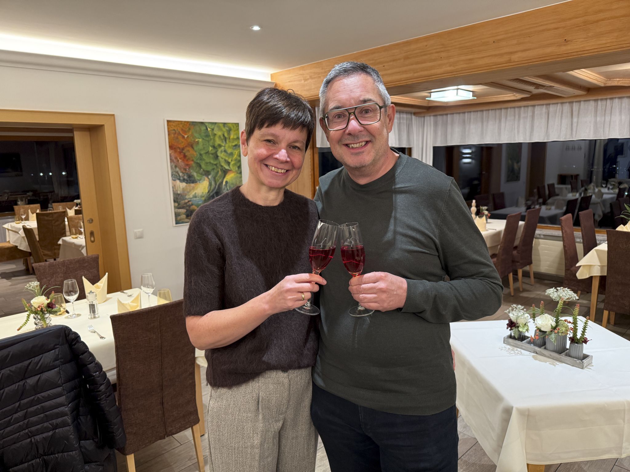 Astrid und Robert Kostenzer genossen den Apero