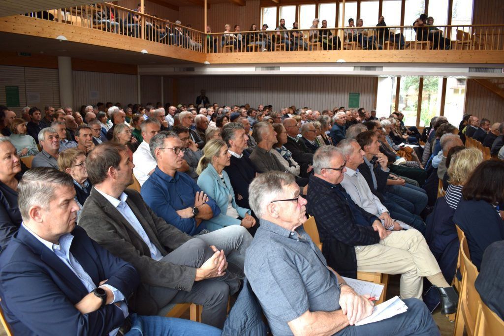 Wohlstand und worauf es in Zukunft ankommt, ist Thema in Hittisau