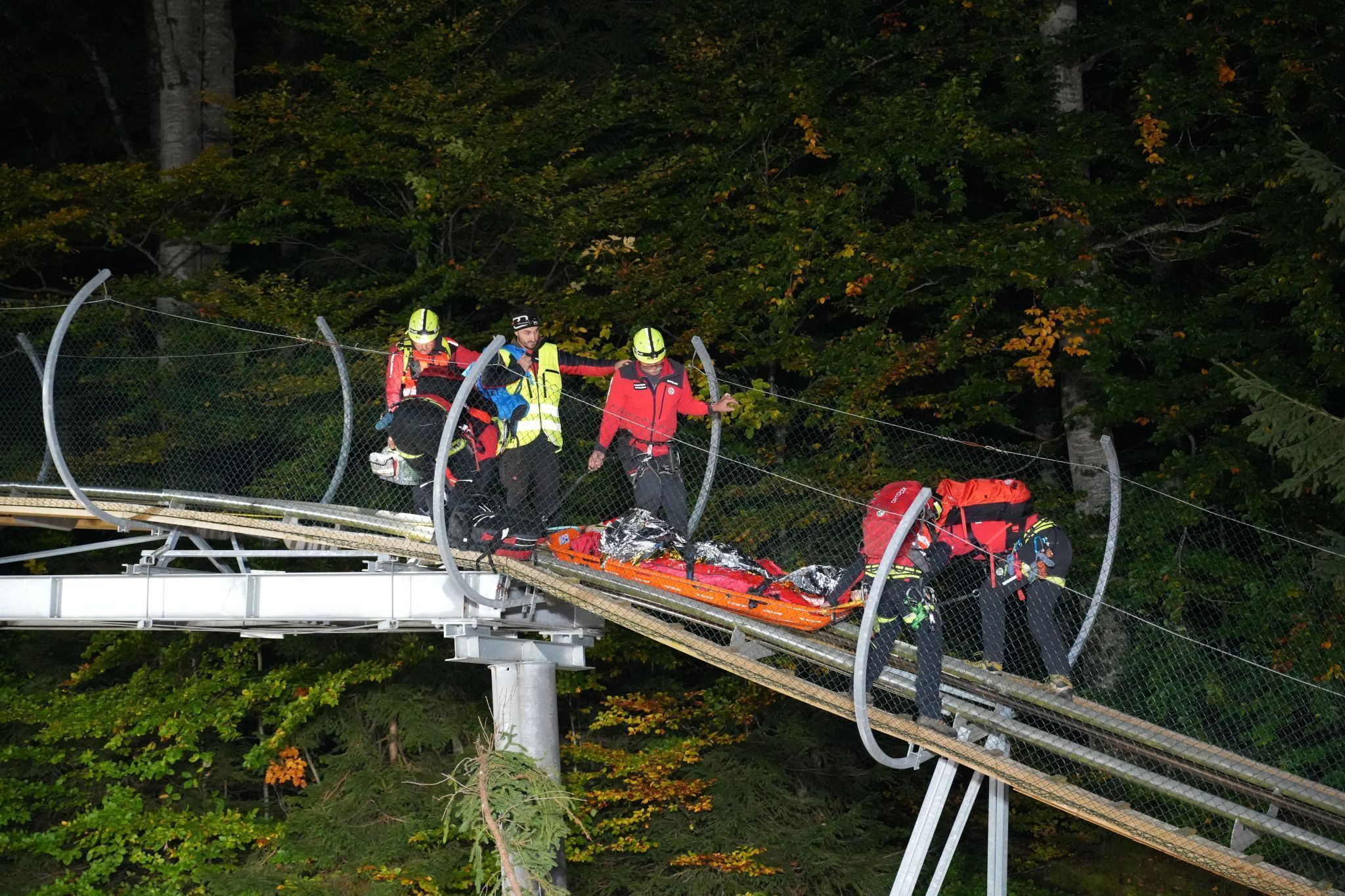 Großübung in Vandans (Bildergalerie)