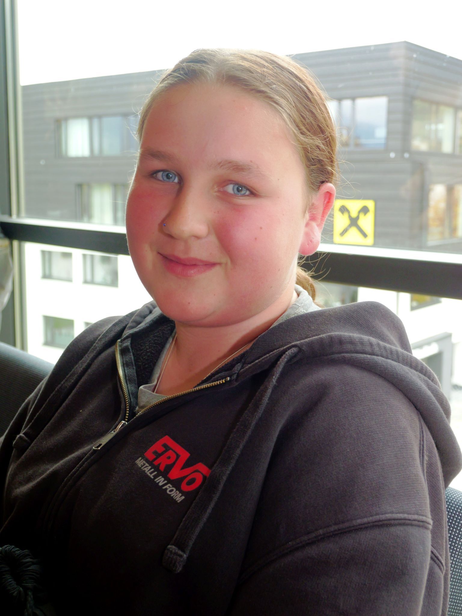 „Bessere Busanbindungen wären super“, wünschte sich Laura Bitschnau (13).