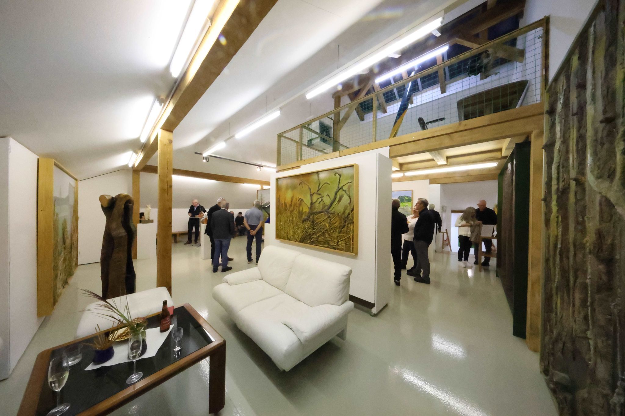 Viel Raum für Kunst.