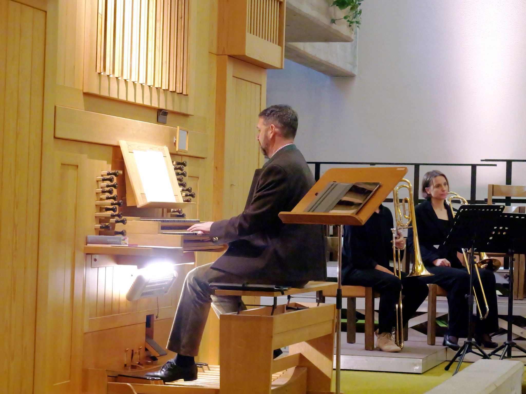 Martin Loretz sorgte mit seiner Carl-Lampert-Improvisation für ein echtes Orgel-Highlight.