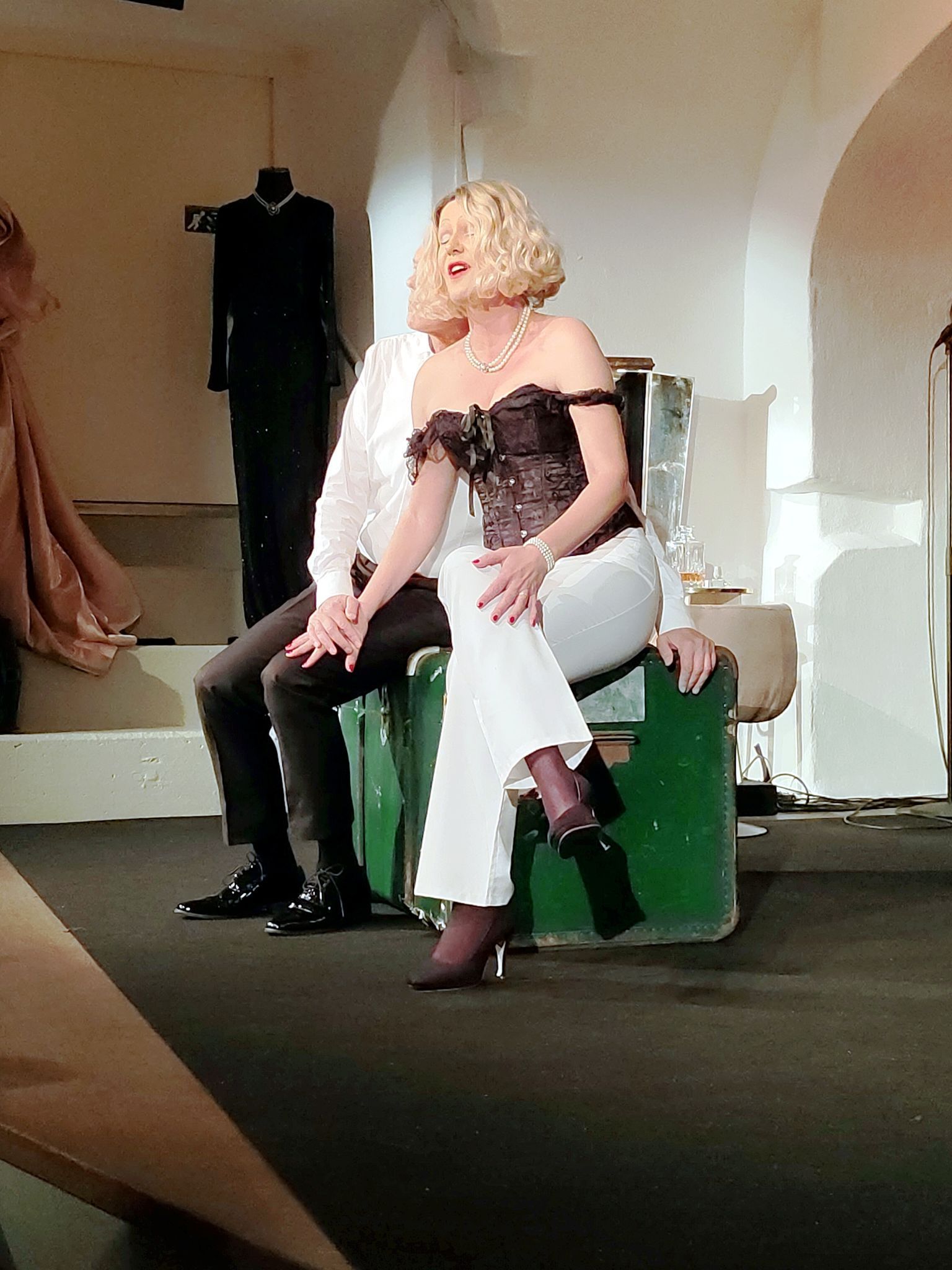 Starkes Bühnen-Duo: An der Seite von Susanna Ackermann (Marlene Dietrich) spielte Karl Müller – prägnant und pointiert.