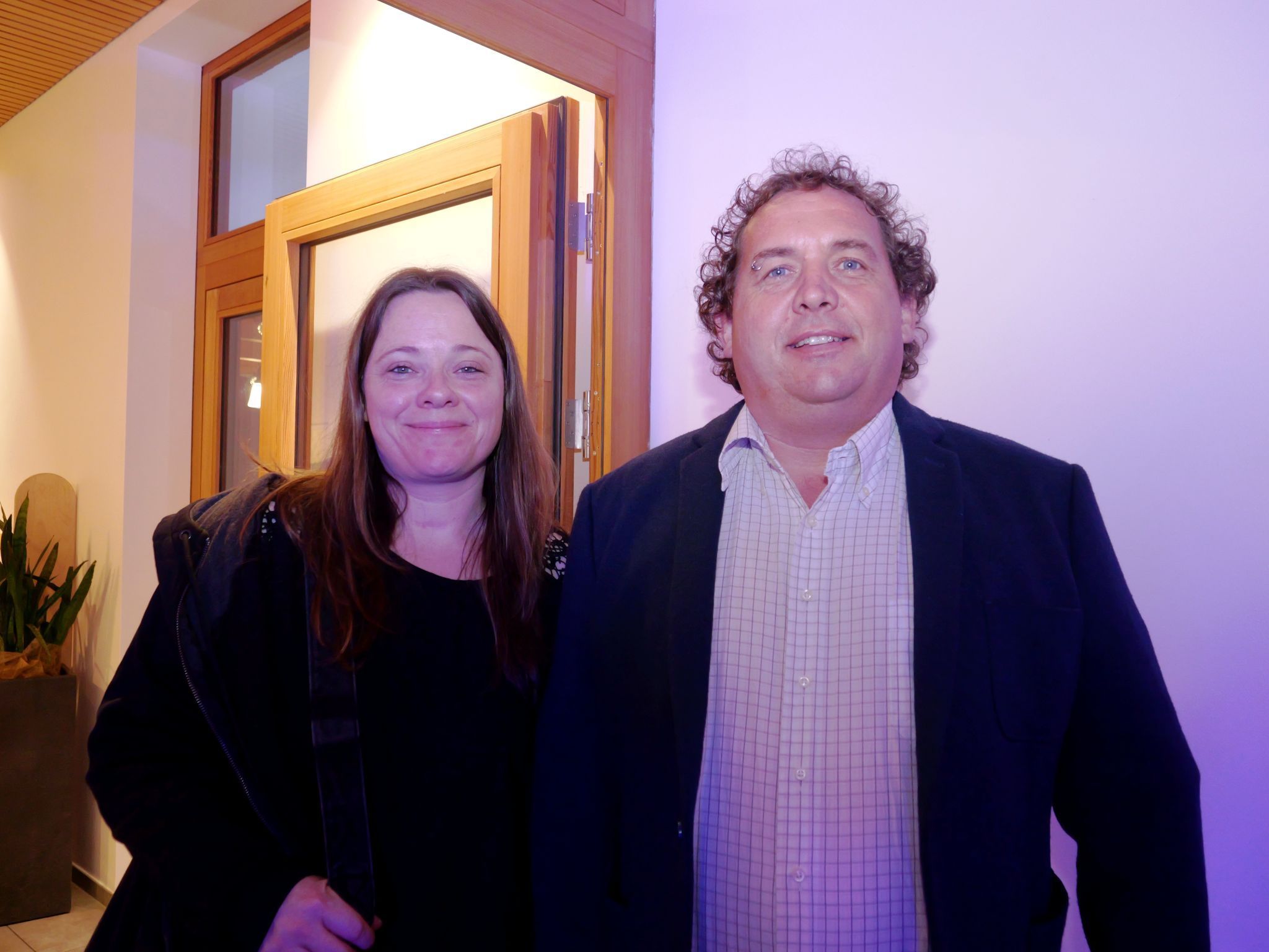 Auch Satteins Bürgermeister Andreas Dobler und Nicole ließen sich den besonderen Abend nicht entgehen.