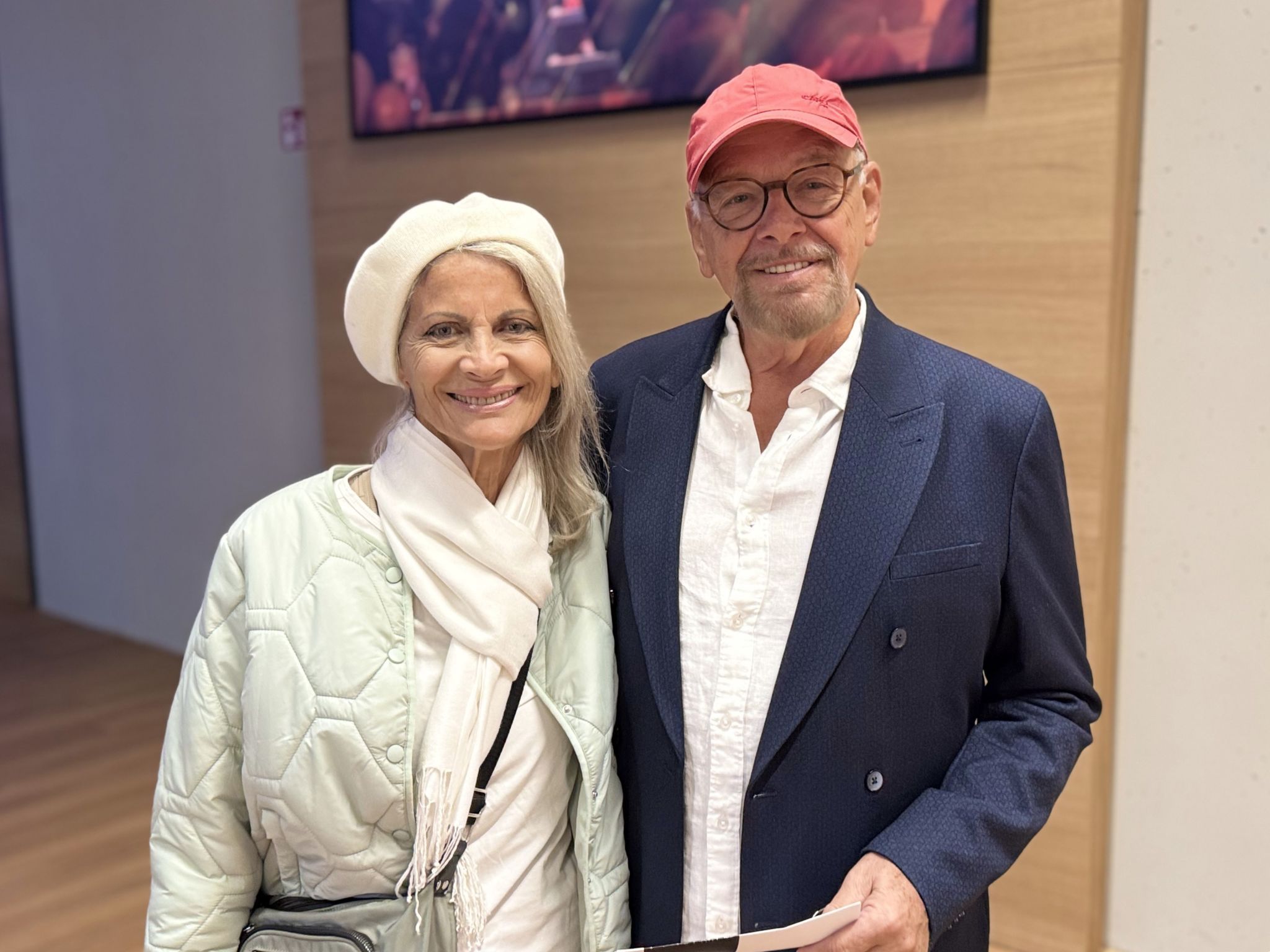 Rita Blum-Schenkenbach mit Hannes Schenkenbach.