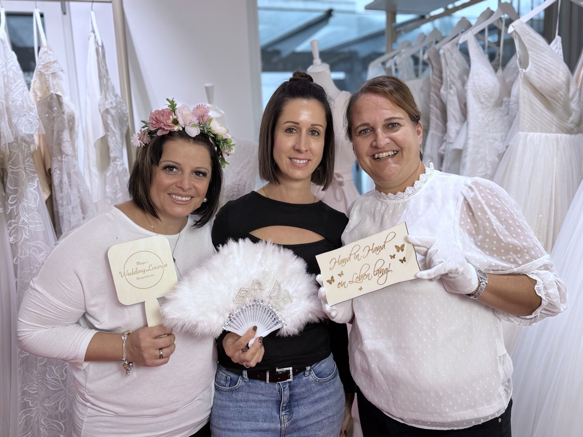 Anja Zanetti, Heidi Fröhle und Manuela Böhler.