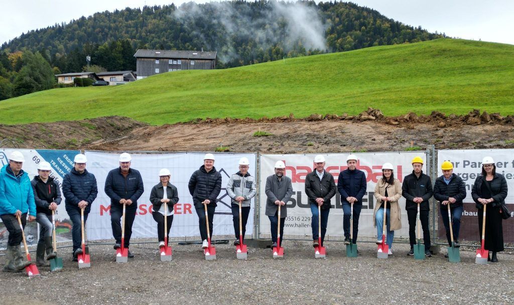 Bewährte Partner bauen in Hittisau