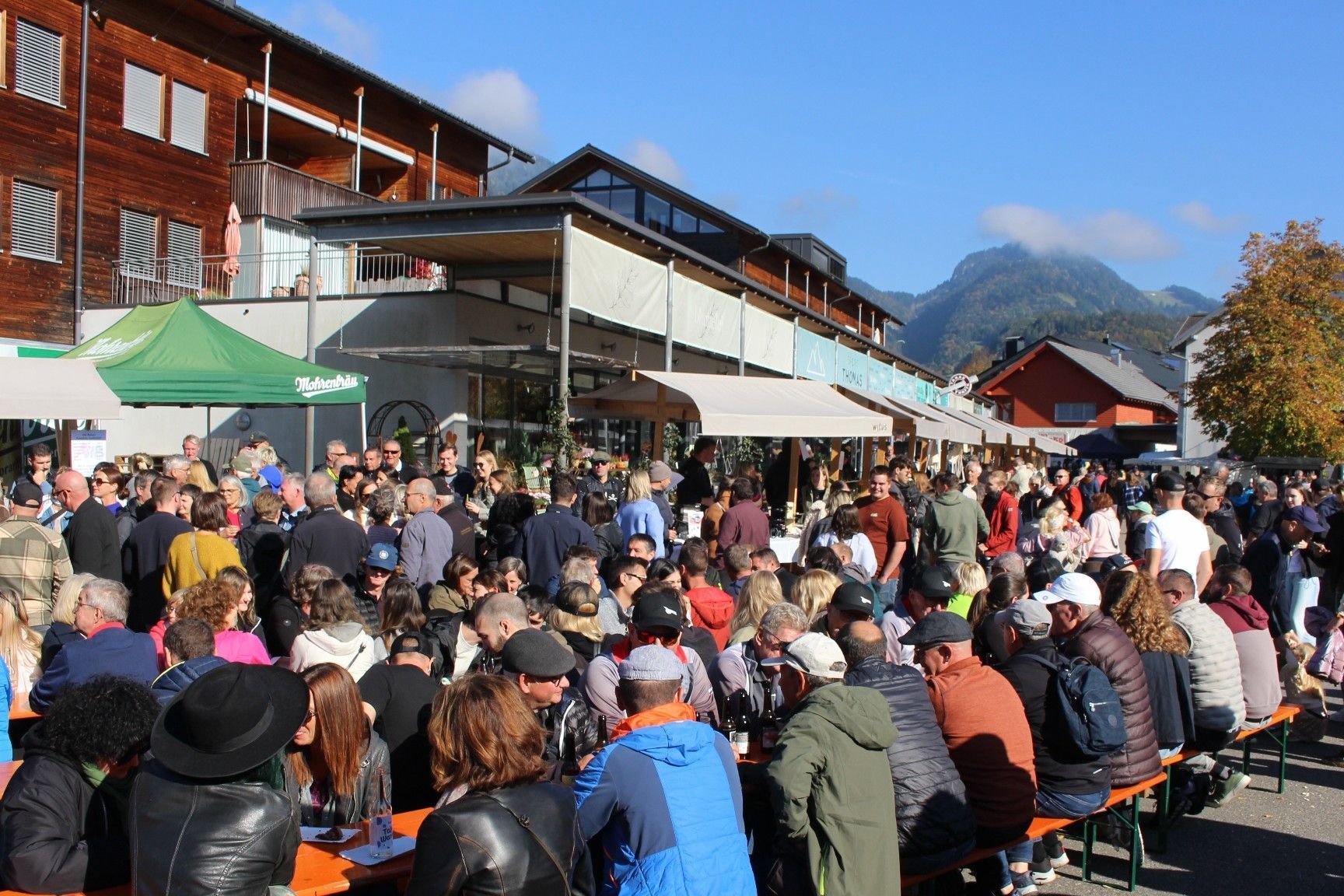 Volles Haus auf dem Gallomat.