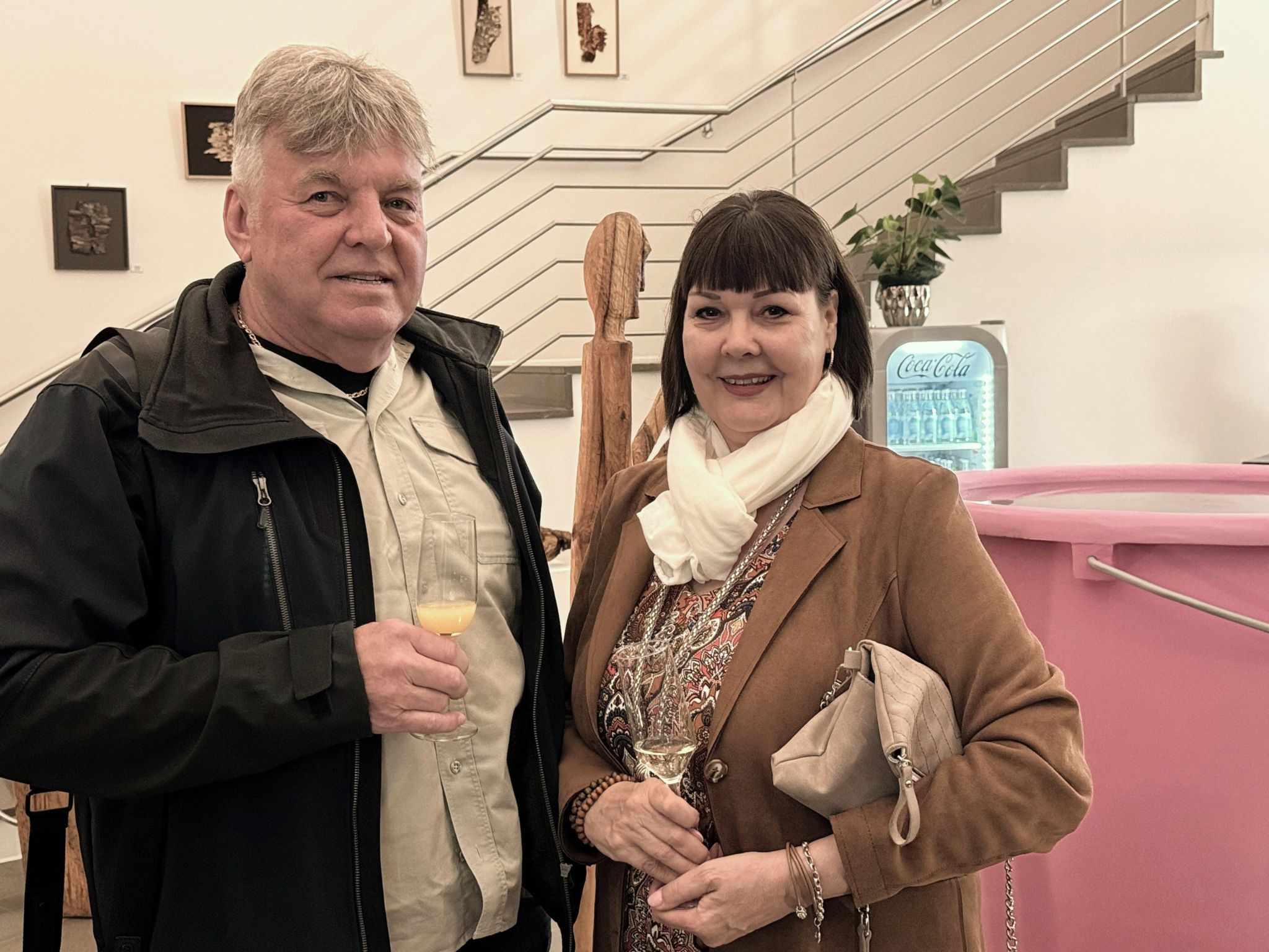 Harald Baumgärtner und Helga Samonig.
