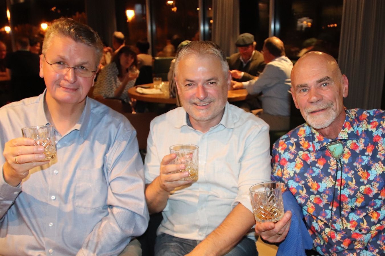 Dr. Peter Sögner, Bgm. Walter Moosbrugger und Zigarrenexperte Wolfgang Graf.
