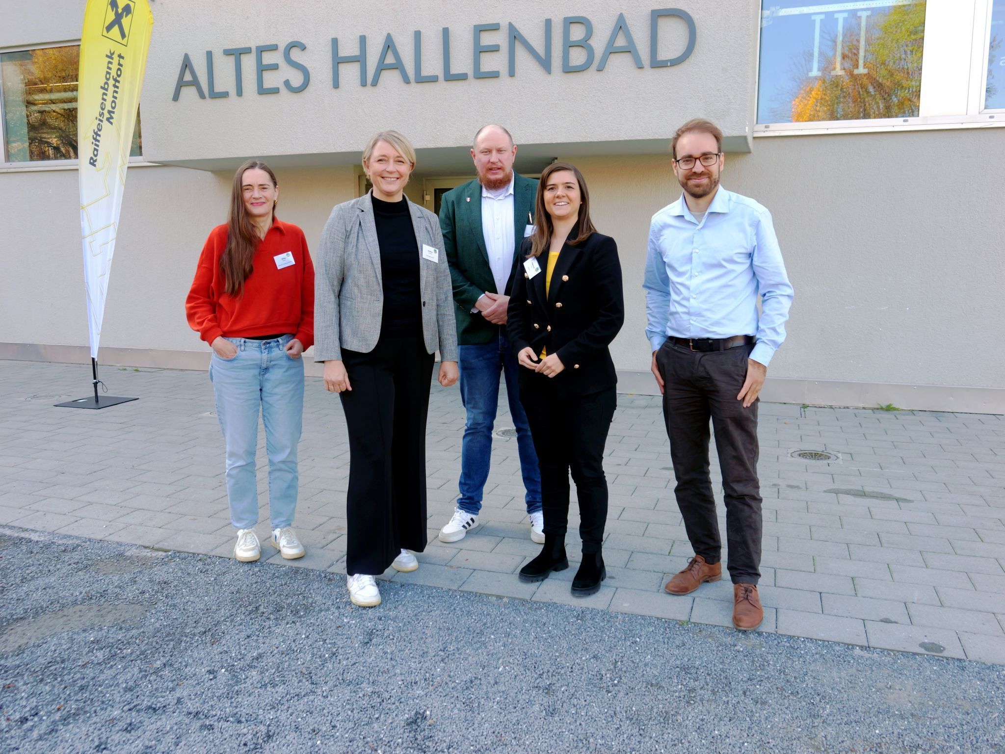 Ulrike Vransak, Andrea Kerbleder, Sven Findeis, Fabienne Lackner und Clemens Rauch.