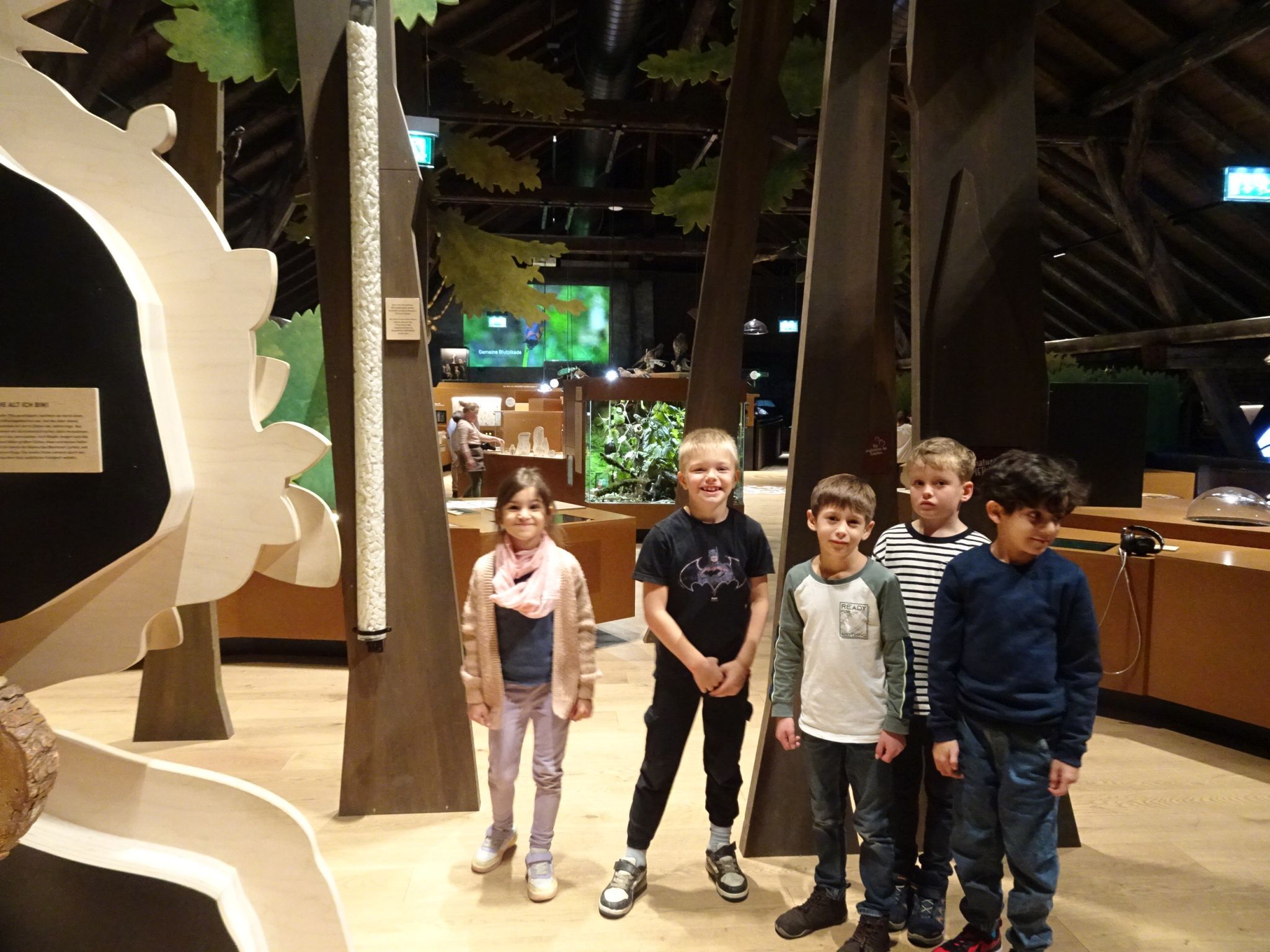 Die Kinder der 2a waren begeistert vom Workshop in der inatura.