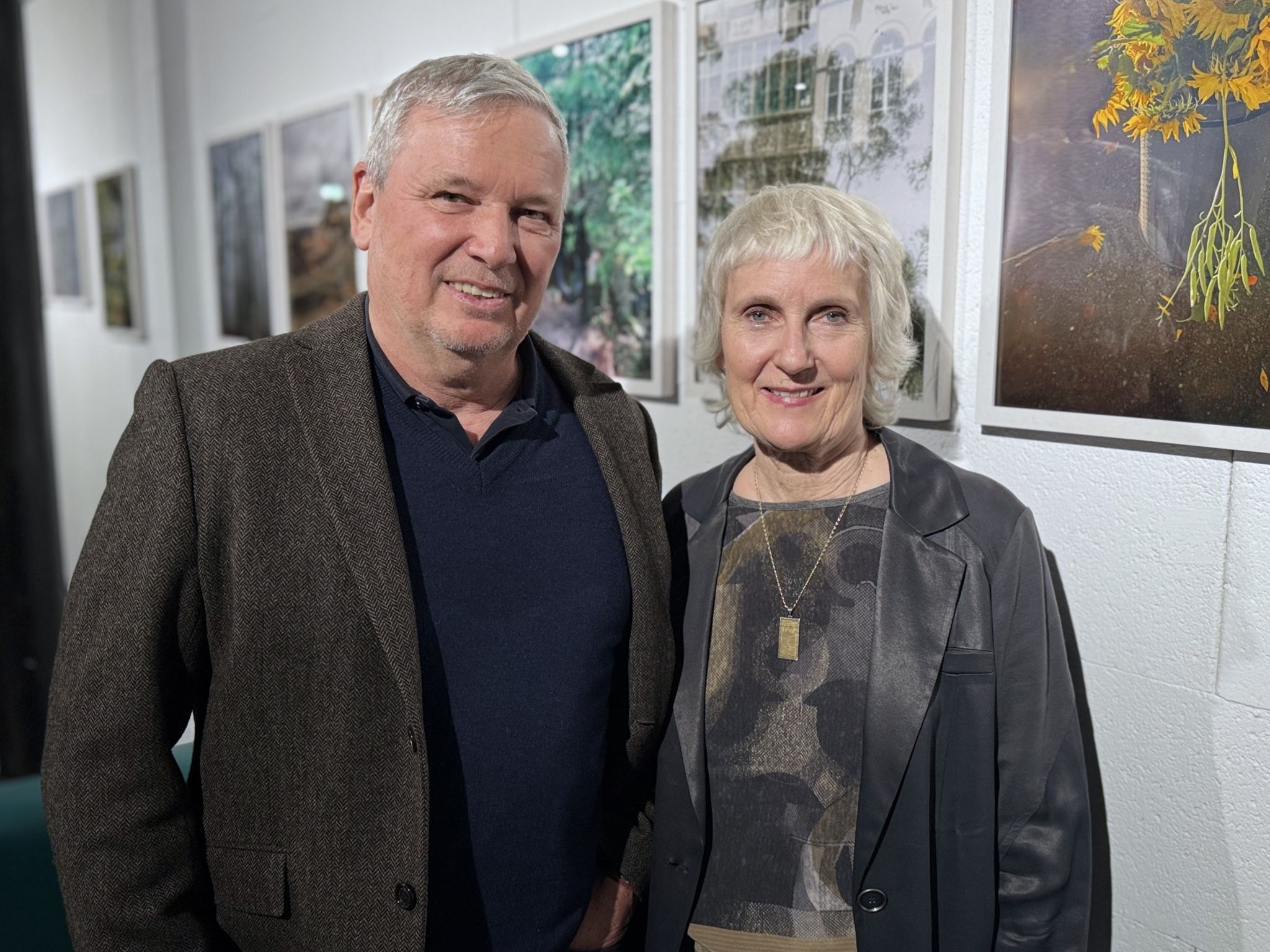 Architektin Marina Hämmerle und Vincent Abbrederis (WUK Wien).