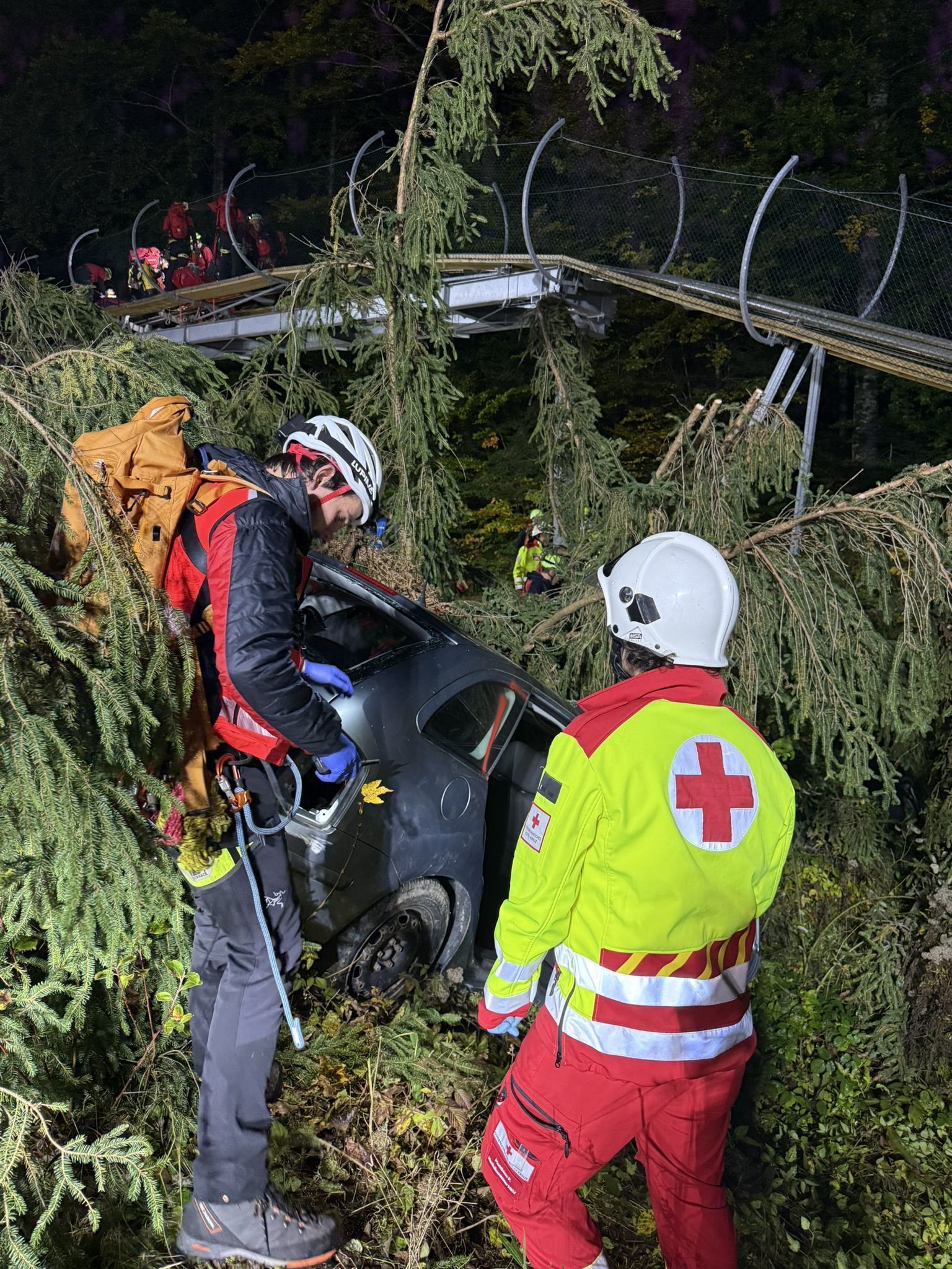 Großübung in Vandans (Bildergalerie)