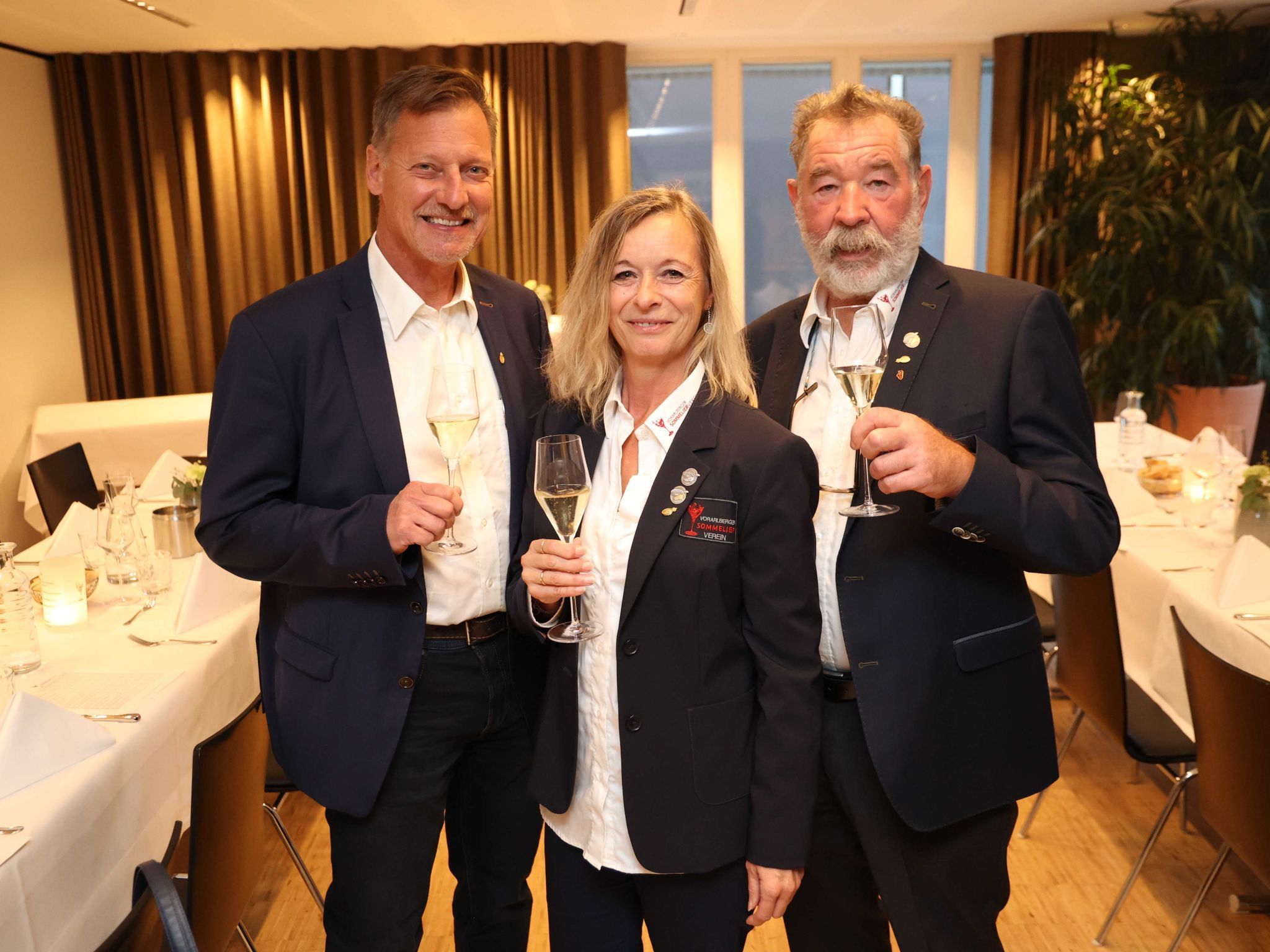 Klaus Tusch, Regine und Roland Frick.