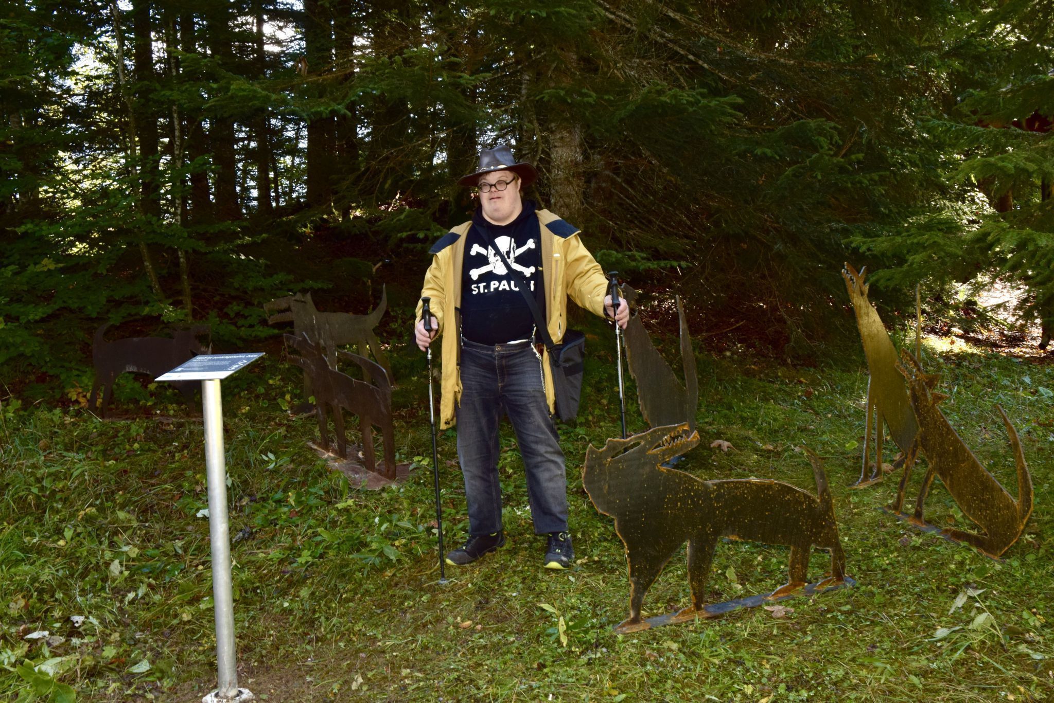 „WolfGeorg“ freute sich über die interessante Eröffnungsfeier.