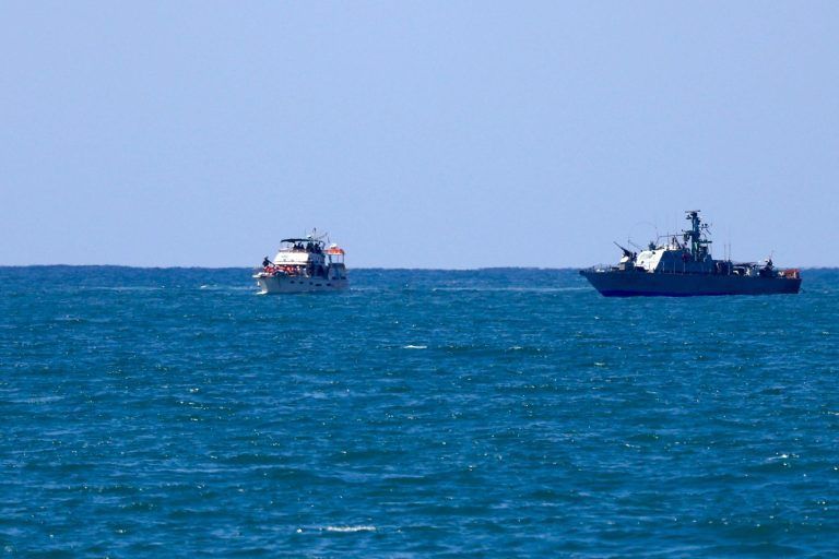 ISRAEL-PALESTINIAN-CONFLICT-SUMUD FLOTILLA