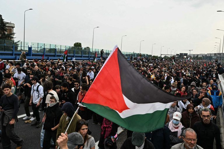 ITALY-ISRAEL-PALESTINIAN-GAZA-CONFLICT-PROTEST-AID-FLOTILLA