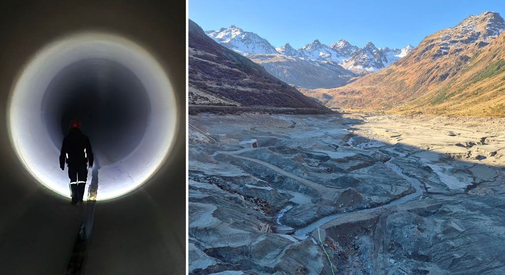 Großbaustelle auf 1700 Metern: Darum gleicht der Vermuntspeicher derzeit einer Mondlandschaft