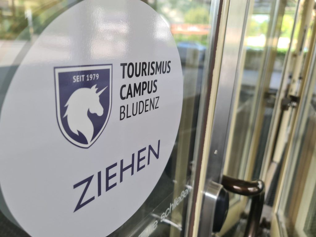 Schulstart im neuen Tourismus Campus Bludenz