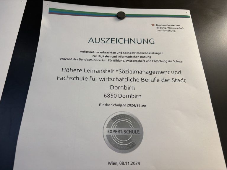 Sozial, engagiert, praxisnah: Das bietet die HLS Dornbirn