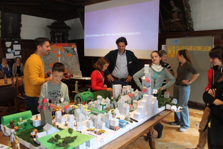 Kinderstadtvertretung im Rathaus