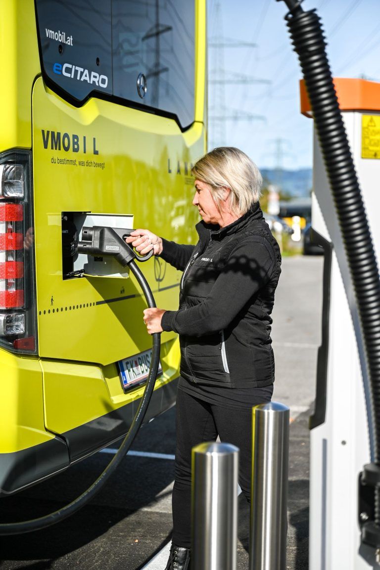 E-Ladestation bei NIGGBUS