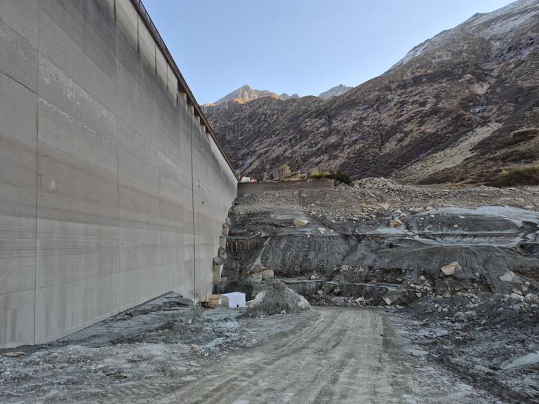 Großbaustelle auf 1700 Metern: Darum gleicht der Vermuntspeicher derzeit einer Mondlandschaft