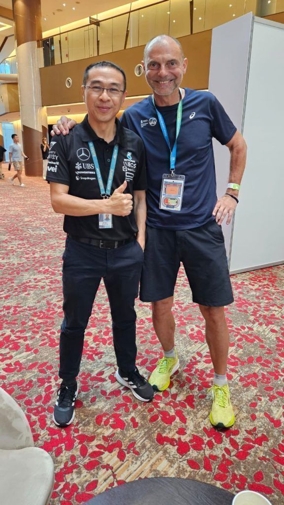 Auch in Malaysia ist der 3-Länder-Marathon großes Thema