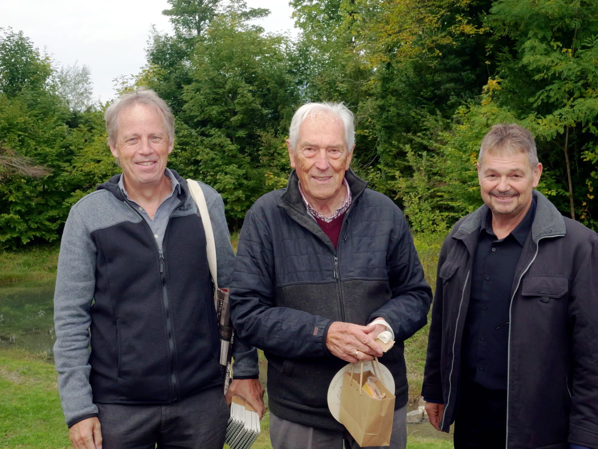 Norbert Schnetzer, Josef Bechtold und Walter Rauch.