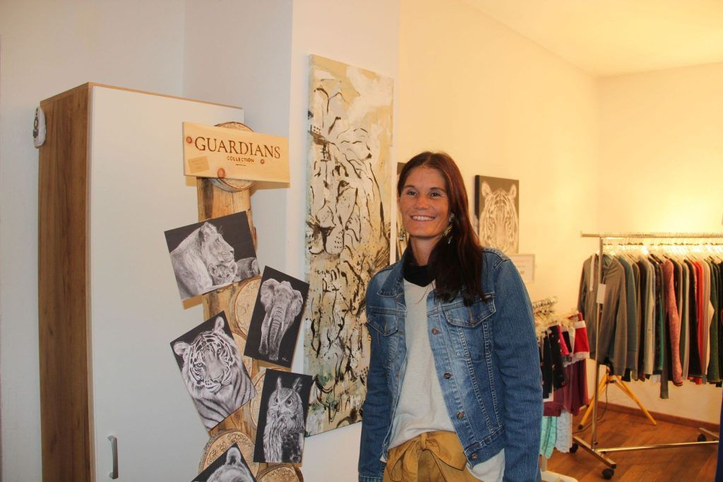 Kunst und Einkauf im Einklang