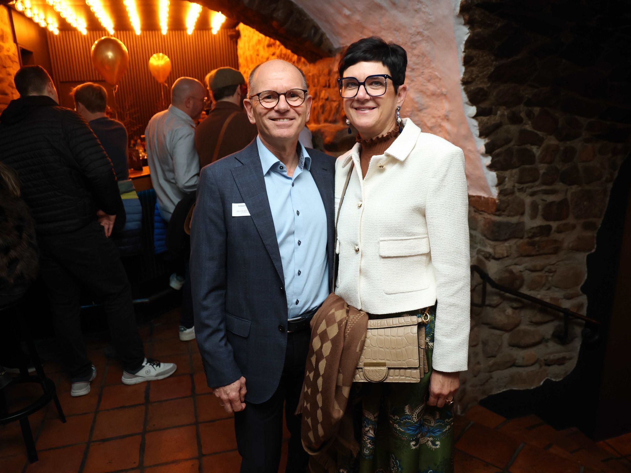 Versicherungsmakler Günther Scheuch und Christine.