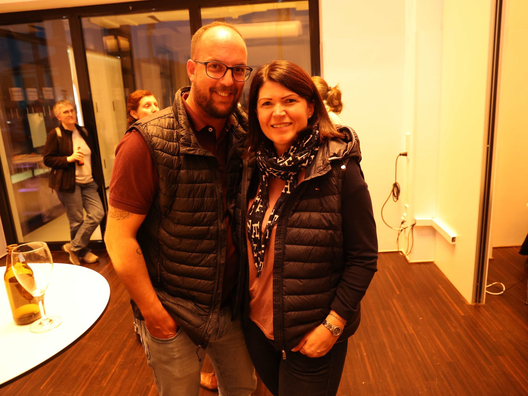 Michael Martin und Christina Gelder.