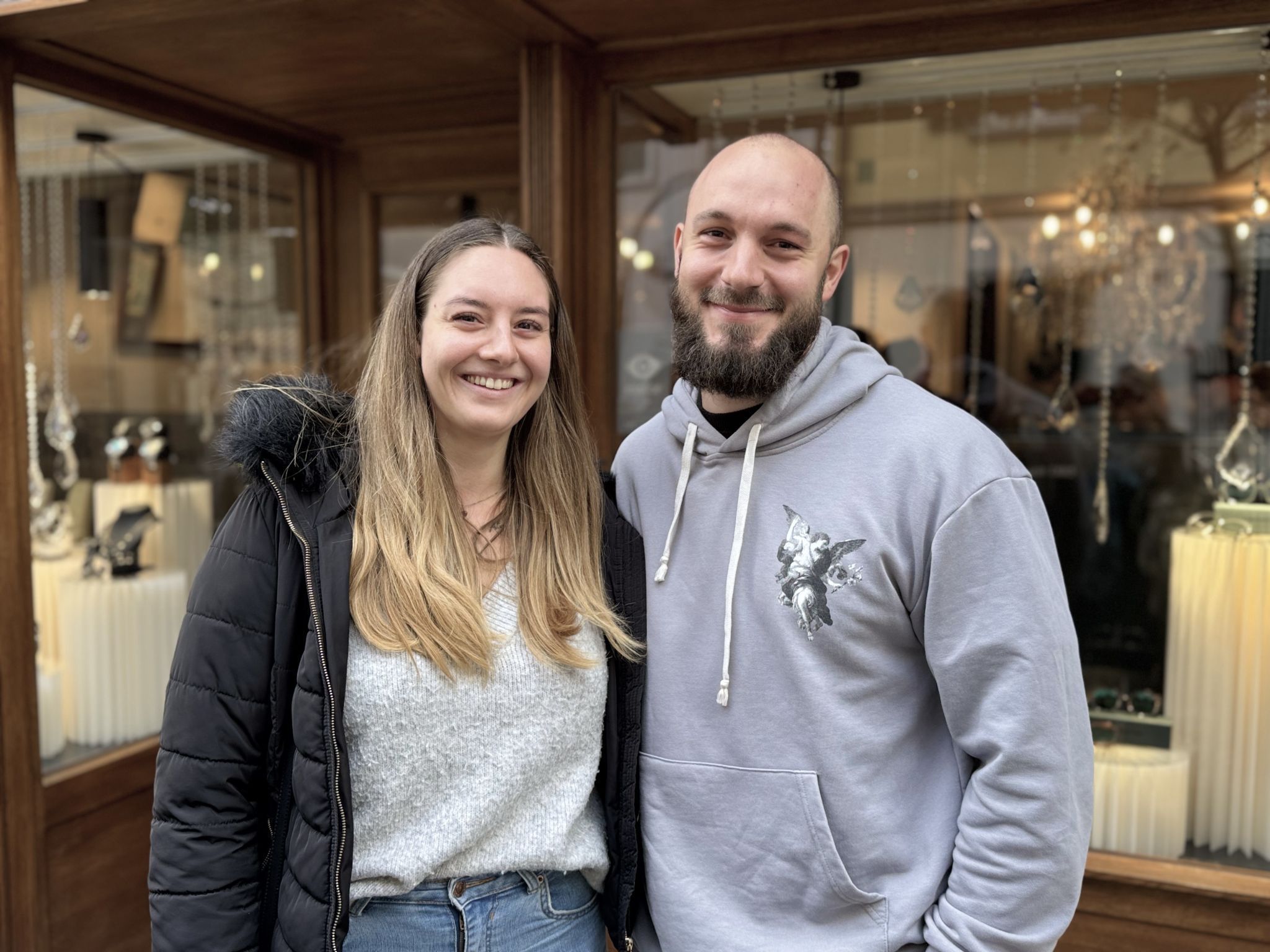Leonie Seidl und Markus Kassin.