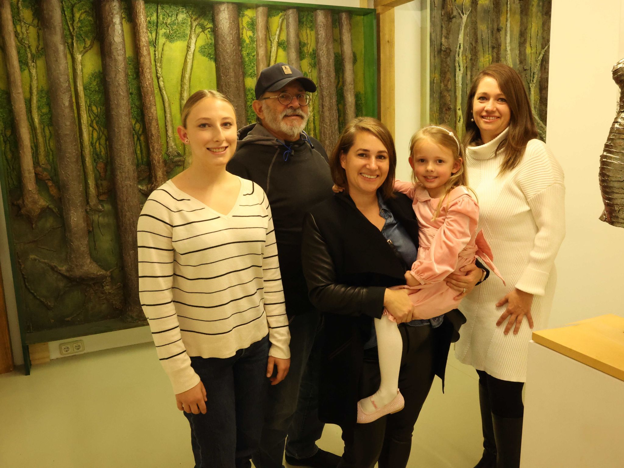 Elena Tschütscher, Franek Stopinski, Corinna und Lilly Carroll, Sabrina Rimmele.