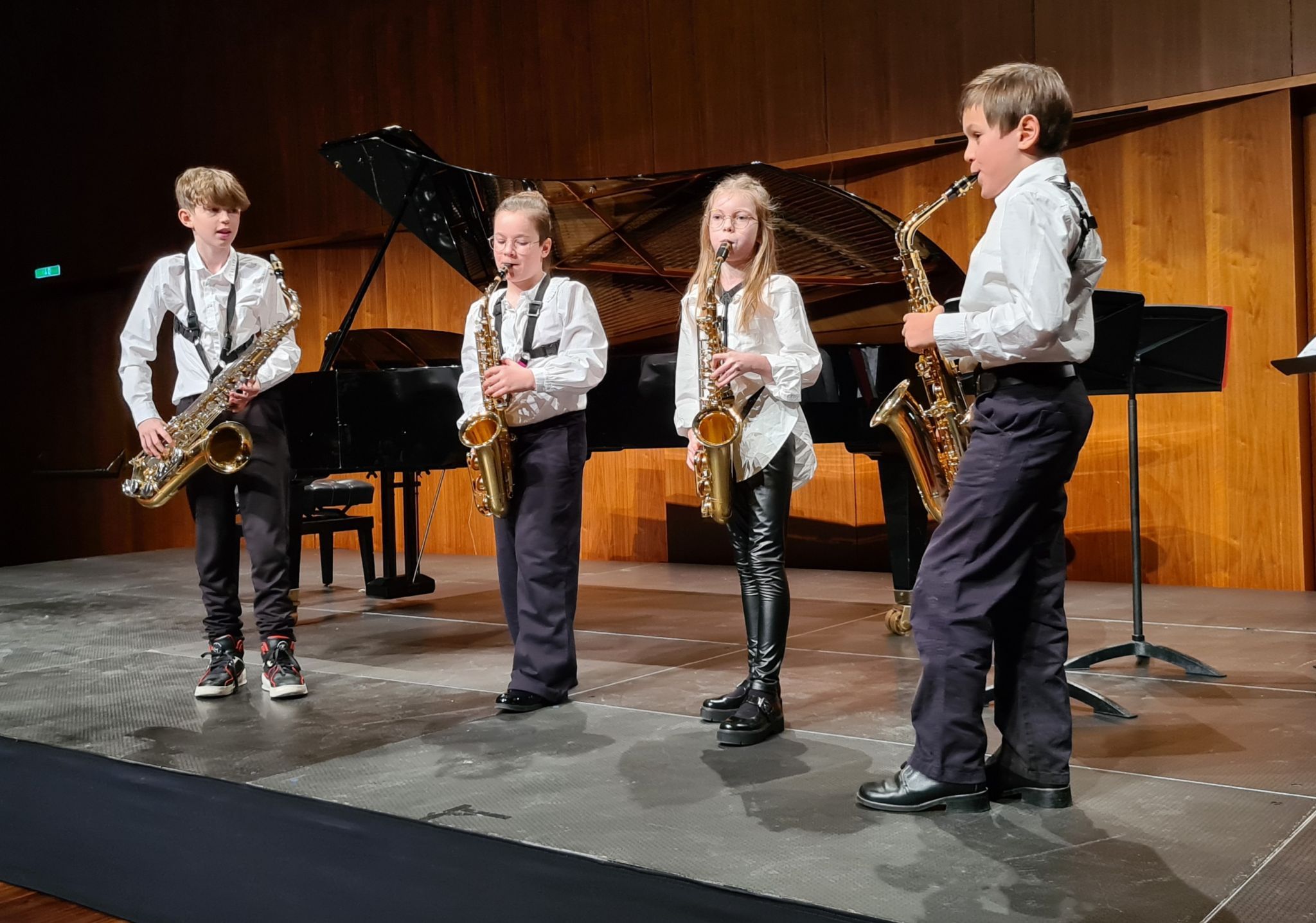 (Bild Wohlgenannt) Eine weitere Leidenschaft gehört der Musik, Elisa spielt Saxophon und konnte auch hier schon Preise gewinnen.