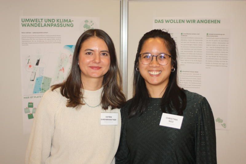 Kathrin Ehrenbrandtner und Christina Ngo.