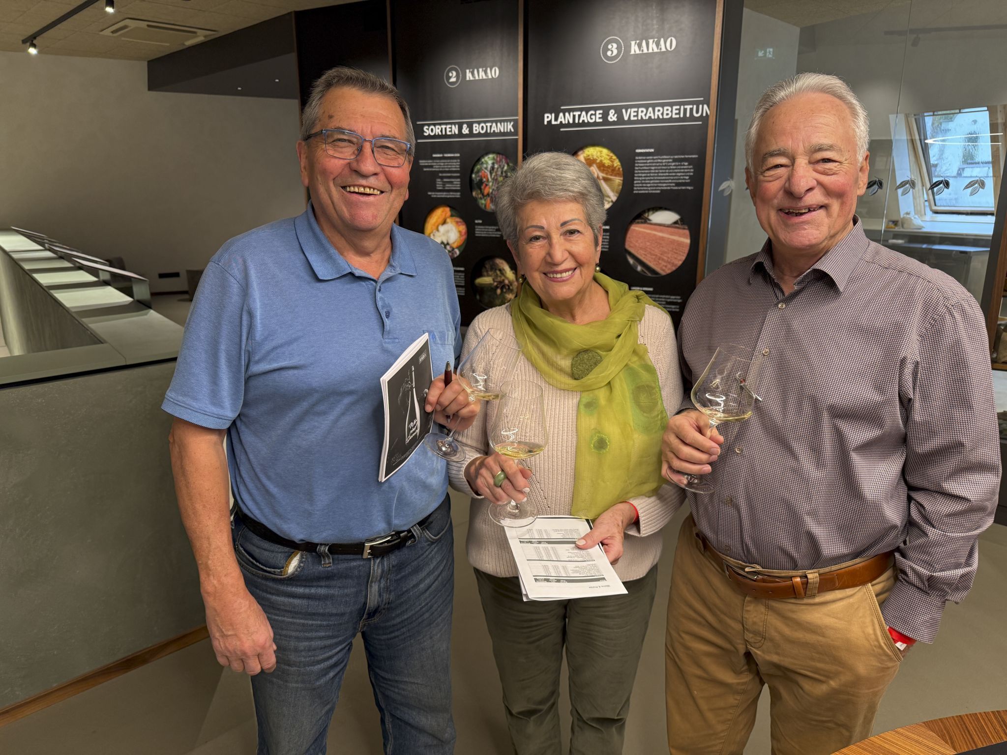 Fachsimpeln bei Ortwin Peter sowie Burgl und Bernd Fenkart