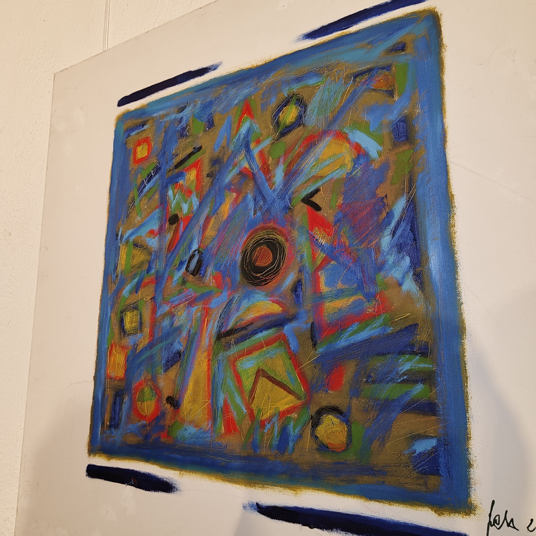 Fels Farbkomposition