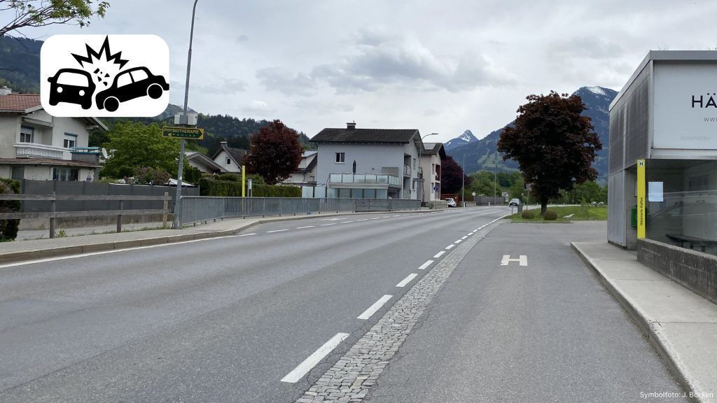 Unfall-Statistik: Wo es in Bludesch am häufigsten kracht