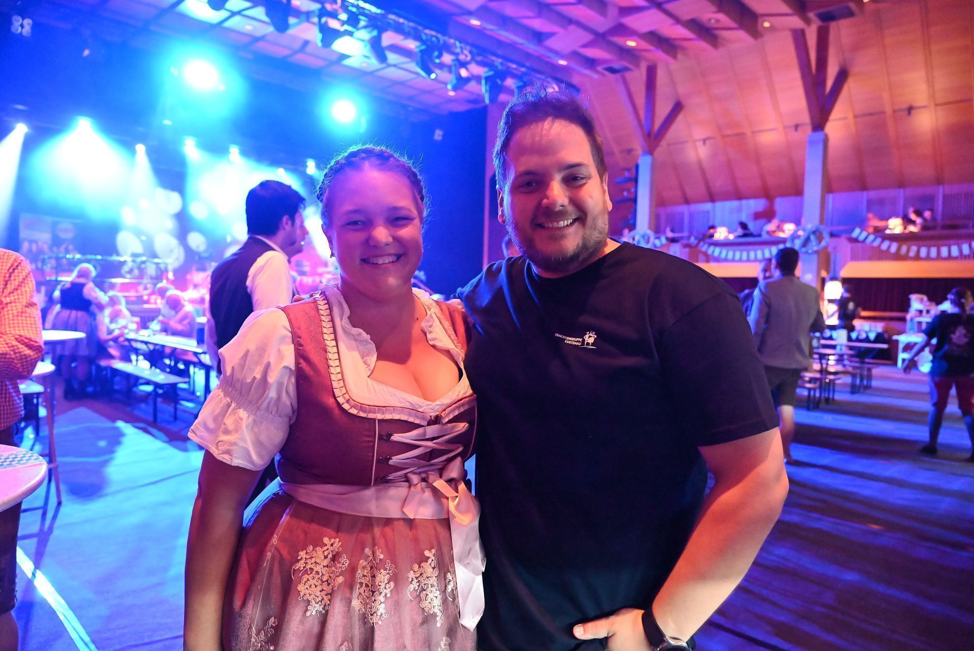 Obfrau Corina Schwarz und Matthias Ortner freuten sich, mit ihren Gästen gemeinsam zu feiern.