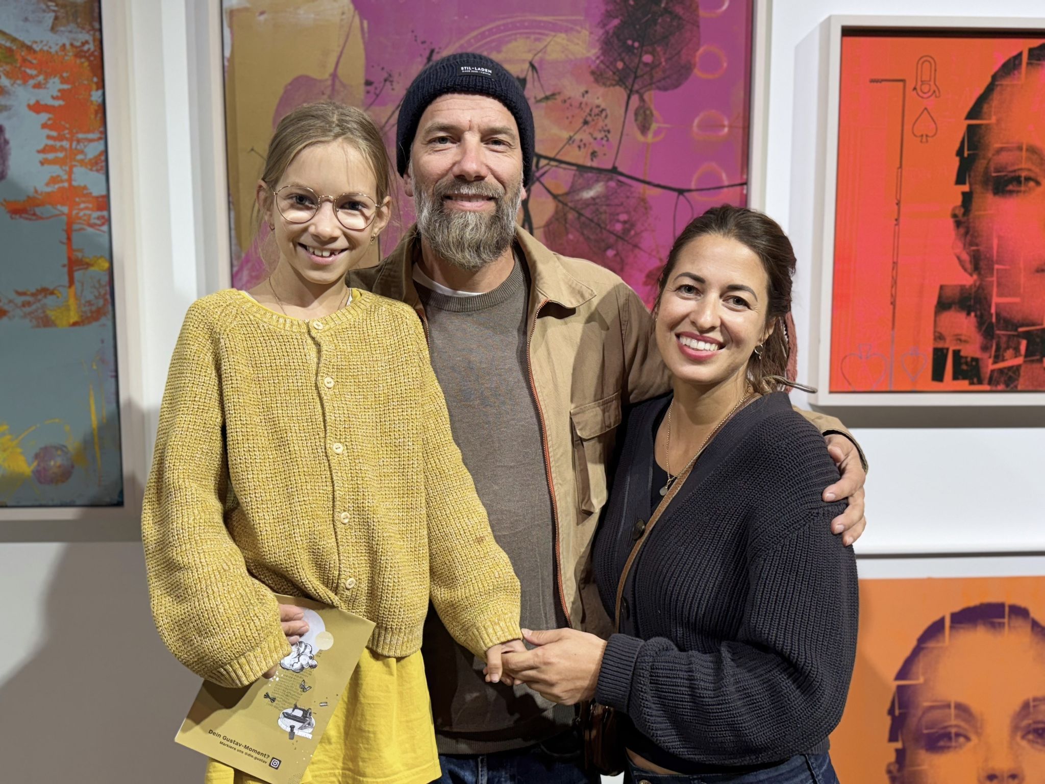 Katharina und Stephan Untertrifaller (Lechwelten) mit Tochter Marla.