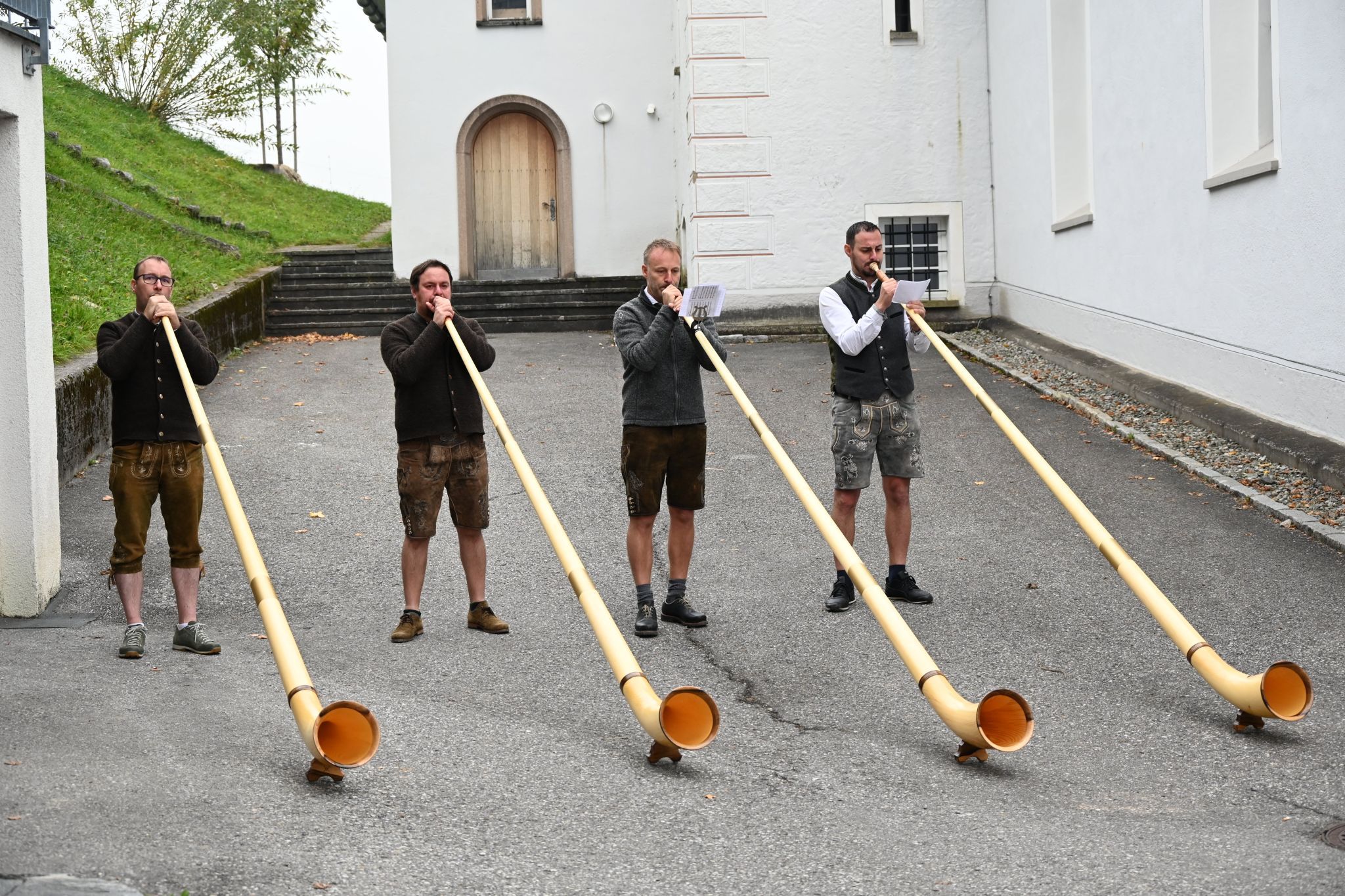 Die Alphornbläser