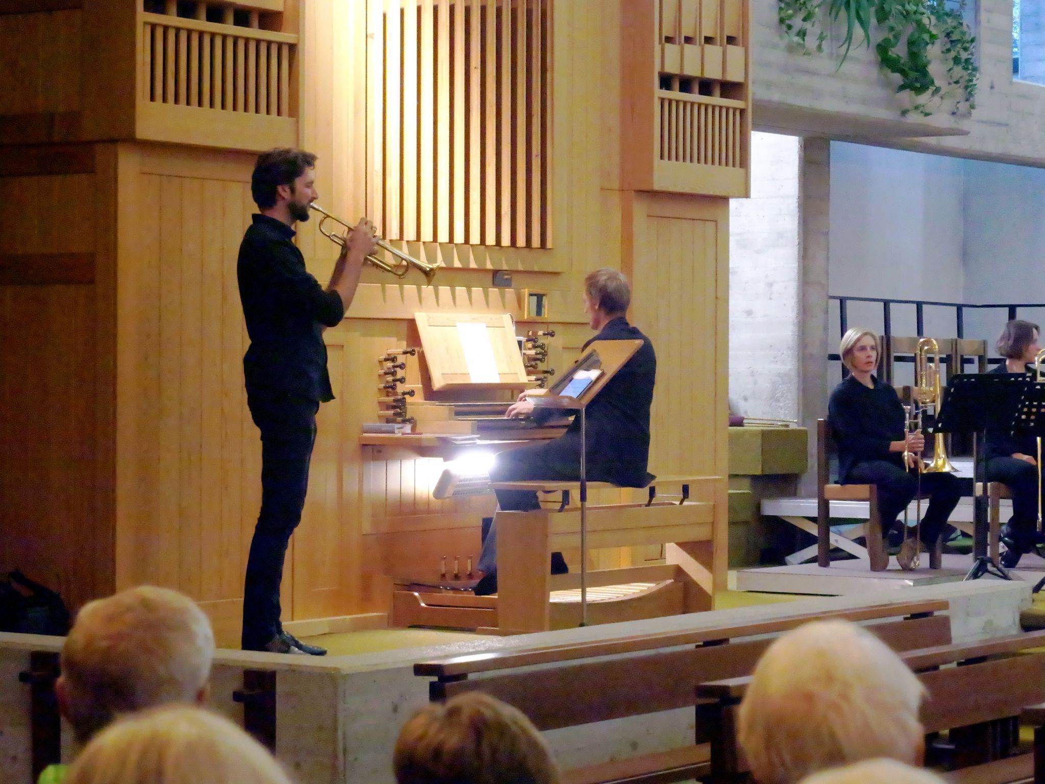 Christian und Philipp Sonderegger begeisterten mit „It’s on“ von George Duke das Publikum.
